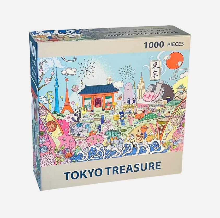 The official Tokyo Treasure Puzzle box art