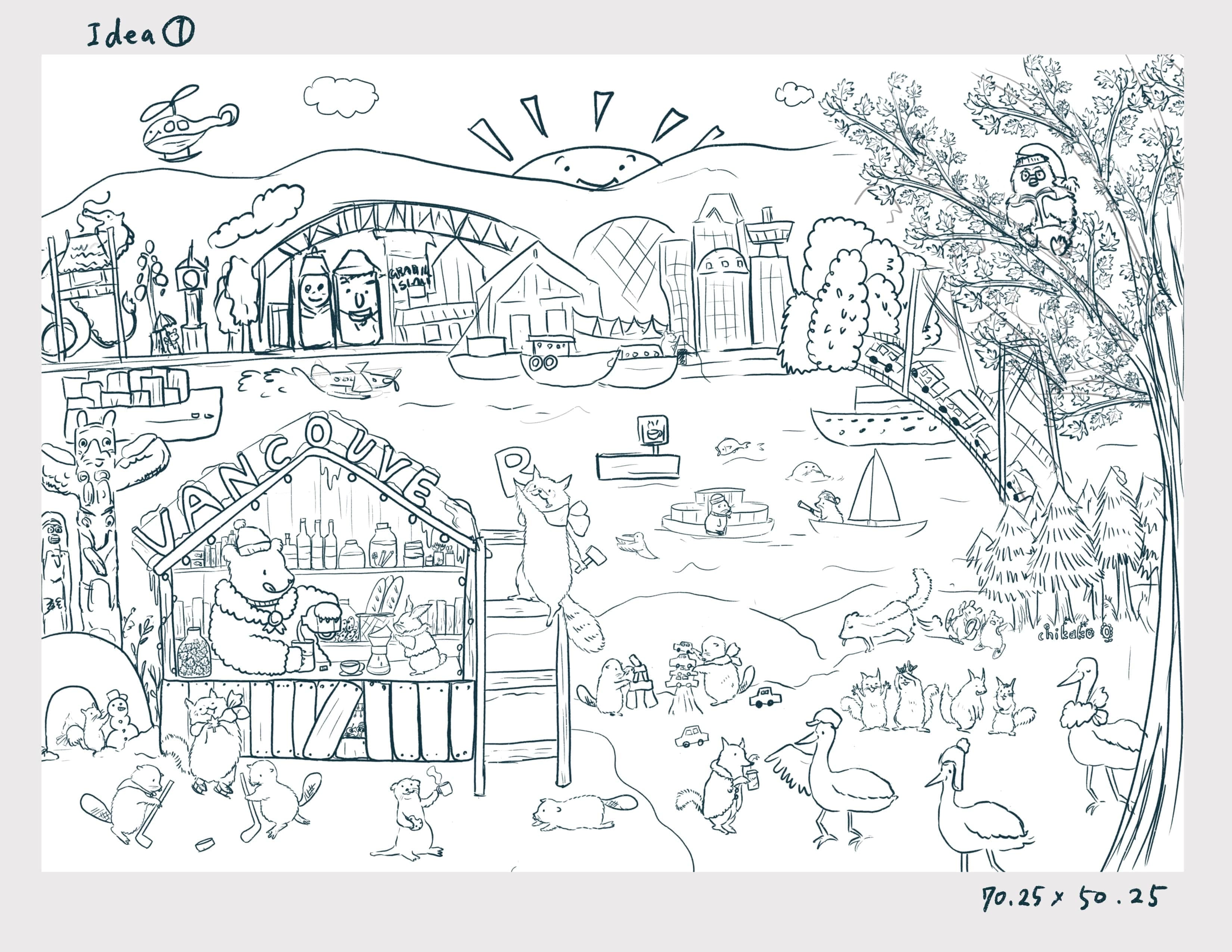 Vancouver Vistas Puzzle alternative layout idea