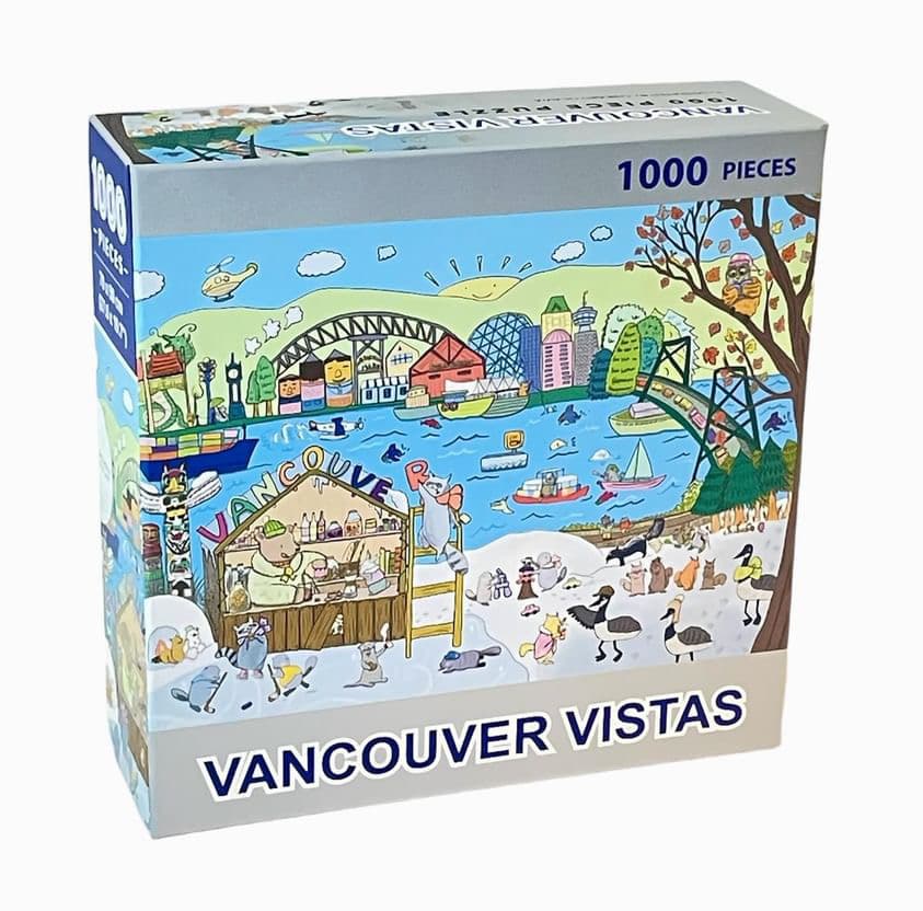 Vancouver Vistas Puzzle box art