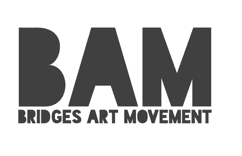 BAM (Bridges Art Movement) logo